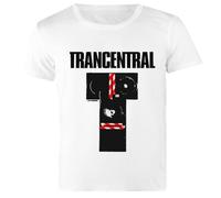 Vintage The KLF Awesome Camiseta Blanca Camiseta De Corte Clásico para Hombre