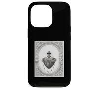 Vintage The Sacred Heath of Jesus Christ T-Shirt Catholic Carcasa para iPhone 13 Pro
