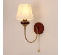 Vintage Tinkonce de pared de tela regordeta lámpara de pared endotelial duelo luz de pared antiguas lámparas de pared hardvidiadas iluminación de pared E27 lámparas de pared para sala de estar
