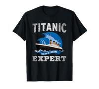 Vintage Titanic Expert Funny RMS Titanic Retro Geek Boys Camiseta