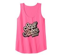 Vintage TODAVÍA Sober Bruh Sobriedad Mamá AA Objetivo Estilo De Vida Chica Camiseta sin Mangas