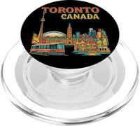 Vintage Toronto Canadá Travel Souvenir City Turist Gift PopSockets PopGrip para MagSafe