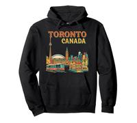 Vintage Toronto Canadá Travel Souvenir City Turist Gift Sudadera con Capucha