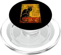 Vintage Tour du Chat Noir Gato Negro para Halloween PopSockets PopGrip para MagSafe