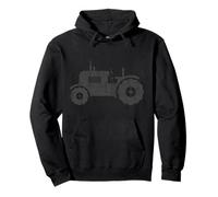 Vintage Tractor American Farmer Cool Distressed Sudadera con Capucha