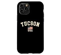 Vintage Tucson USA Bandera Americana Arizona Cool Souvenir Retro Carcasa para iPhone 11 Pro