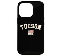 Vintage Tucson USA Bandera Americana Arizona Cool Souvenir Retro Carcasa para iPhone 13 Pro