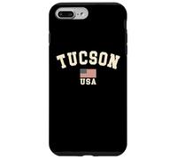 Vintage Tucson USA Bandera Americana Arizona Cool Souvenir Retro Carcasa para iPhone 7 Plus/8 Plus