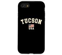 Vintage Tucson USA Bandera Americana Arizona Cool Souvenir Retro Carcasa para iPhone SE (2020) / 7/8