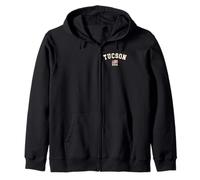 Vintage Tucson USA Bandera Americana Arizona Cool Souvenir Retro Sudadera con Capucha