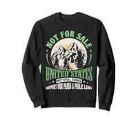 Vintage US National Park No se Vende Proteger la Tierra Sudadera