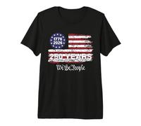 Vintage USA 1776 2026 American 250 Years We The People Camiseta Premium