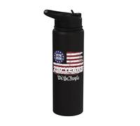 Vintage USA 1776 2026 American 250 Years We The People Stainless Steel Insulated Water Bottle