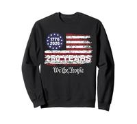 Vintage USA 1776 2026 American 250 Years We The People Sudadera