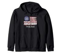 Vintage USA 1776 2026 American 250 Years We The People Sudadera con Capucha