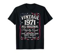 Vintage USA Flag Legends Made in 1971 Classic 55th Birthday Camiseta