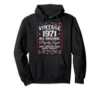 Vintage USA Flag Legends Made in 1971 Classic 55th Birthday Sudadera con Capucha
