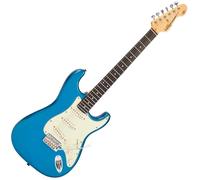 Vintage V6CAB Candy Apple Blue Guitarra eléctrica