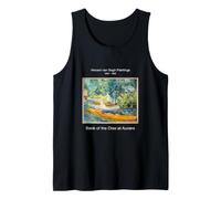 Vintage Van Gogh Painting Art Bank of The Oise at Auvers Camiseta sin Mangas