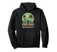 Vintage Venice Beach Ride The Pulse of the Ocean Sudadera con Capucha