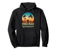 Vintage Venice Beach Ride The Pulse of the Ocean Sudadera con Capucha