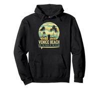 Vintage Venice Beach Ride The Pulse of the Ocean Sudadera con Capucha