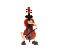 Vintage Violin Music Box Home Decor Wind Up Dancing Violinist Doll Toy Decor