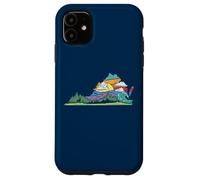 Vintage Virginia Outdoors & Nature Lover Retro 80s Graphic Carcasa para iPhone 11