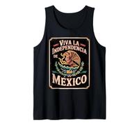 Vintage Viva Mexico, Viva mi Gente, Proud Mexican Flag Camiseta sin Mangas