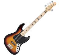 Vintage VJ75 Maple Board Reeded Bass Guitar - 5 cuerdas - Sunburst