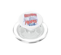 Vintage Voleibol Mamás Club Retro Deportes Mamá Verano Gráfico PopSockets PopGrip para MagSafe