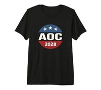 Vintage Vote Alexandria Ocasio-Cortez President 2028 AOC Camiseta Premium