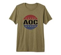 Vintage Vote Alexandria Ocasio-Cortez President 2028 AOC Camiseta Premium