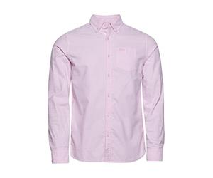 Vintage Washed Oxford Shirt M4010653A Superdry City Pink 2XL Hombre