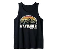 Vintage Waymaker Promise Keeper Miracle Worker Christian Camiseta sin Mangas
