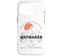Vintage Waymaker Promise Keeper Miracle Worker Christian Carcasa para iPhone 16 Pro MAX