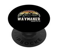 Vintage Waymaker Promise Keeper Miracle Worker Christian PopSockets PopGrip Adhesivo
