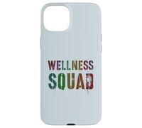 Vintage Wellness Squad Health Yoga Rocks Enfermera Entrenador Gimnasio Carcasa para iPhone 15 Plus