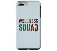 Vintage Wellness Squad Health Yoga Rocks Enfermera Entrenador Gimnasio Carcasa para iPhone 7 Plus/8 Plus