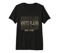 Vintage White Plains Nueva York Camiseta Premium