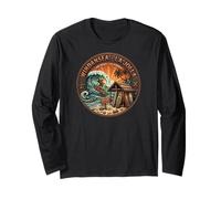 Vintage Windansea La Jolla Surf Shack San Diego Retro Manga Larga