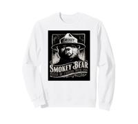 Vintage WPA Smokey Bear Retro 1940's Style Sudadera