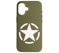 Vintage WW2 - Vehículo Militar de la Segunda Guerra Mundial Estrella Blanca círculo Roto Carcasa para iPhone 16