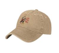 Vintage y clásico It's TV Time Game Baseball Cap Casual Distressed Denim Washed Tenna Deltarune Snapback Cap Hombres Mujeres Gorras de Verano al Aire Libre Sombrero Duradero y cómodo