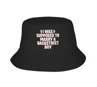 Vintage y clásico SE SUPONÍA Que DEBÍA CASARME con UN Chico Backstreet Sombrero Pescador Verano Sombreros Pescador Moda para Sombreros Sol gráficos Harajuku Unisex duraderos y cómodos