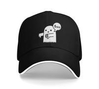 Vintage y clásico Simple Fantasma de la Desaprobación Gorra de béisbol Caza Camping A Prueba de Sol Gorra de Camionero Mujeres Hombres Vintage Gorra Personalizada DIY Snapback Duradera y cómoda