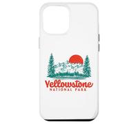 Vintage Yellowstone Mountains Scene 80's Carcasa para iPhone 12 Pro MAX