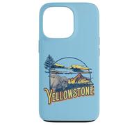 Vintage Yellowstone National Park Retro 80's Style Graphic Carcasa para iPhone 13 Pro