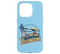 Vintage Yellowstone National Park Retro 80's Style Graphic Carcasa para iPhone 15 Pro
