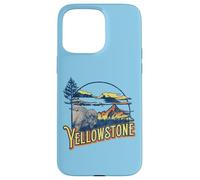 Vintage Yellowstone National Park Retro 80's Style Graphic Carcasa para iPhone 15 Pro MAX